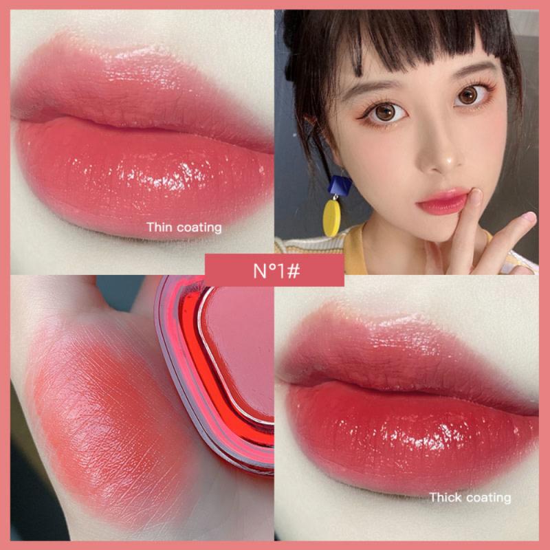 6 Colors Ice Crystal Lip Balm Moisturizing Lipstick Long Lasting Waterproof Korean Lip Gloss