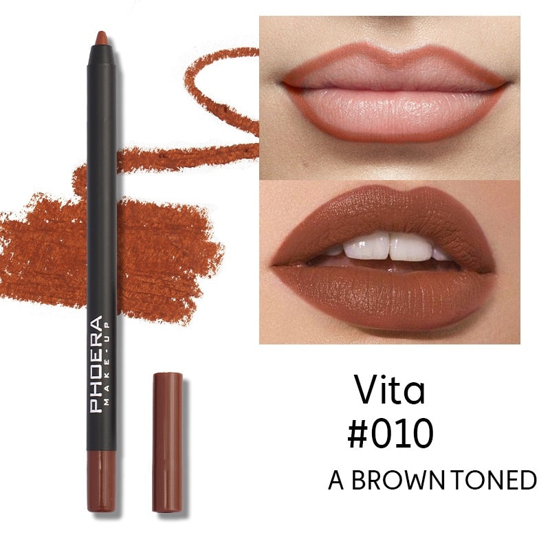 13 Colors Lip contour lip liner 2.0 Automatic Matte Lip Pencil