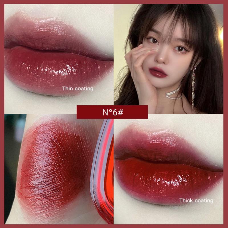 6 Colors Ice Crystal Lip Balm Moisturizing Lipstick Long Lasting Waterproof Korean Lip Gloss