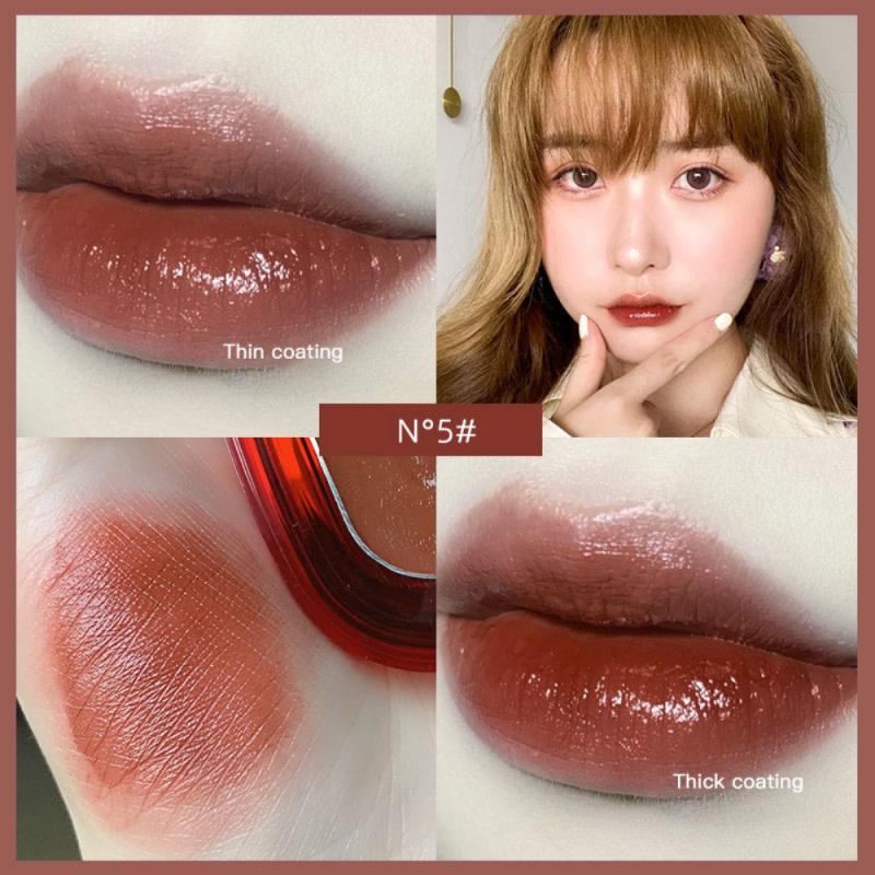6 Colors Ice Crystal Lip Balm Moisturizing Lipstick Long Lasting Waterproof Korean Lip Gloss