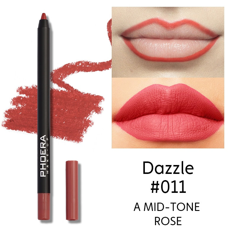 13 Colors Lip contour lip liner 2.0 Automatic Matte Lip Pencil