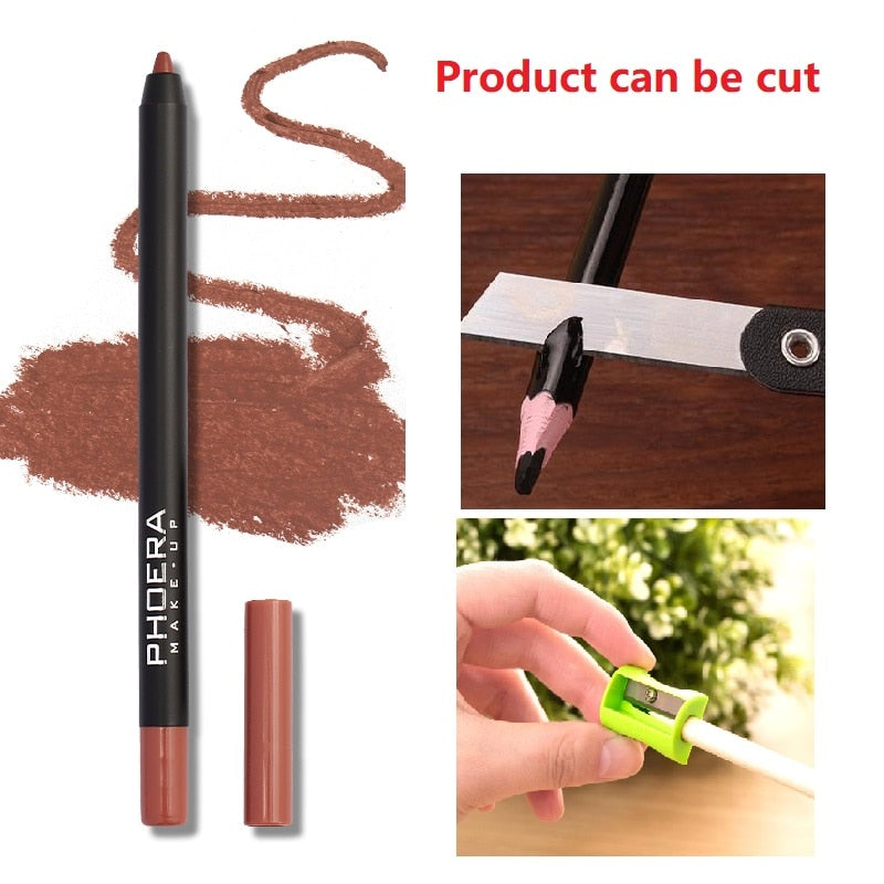 13 Colors Lip contour lip liner 2.0 Automatic Matte Lip Pencil