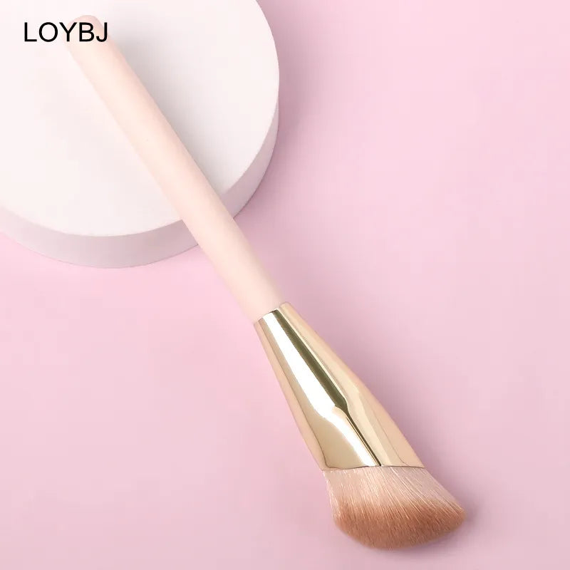 1/2Pcs Foundation Makeup Brush Oblique Head Blending Brushes Face Contour Beauty Tool