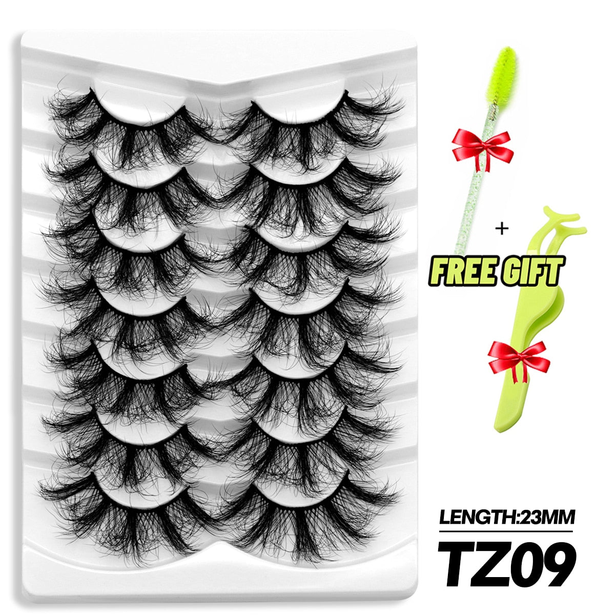 Dramatic Volume lashes Fluffy Lashes 5/7 Pairs Eyelashes Long Lasting Natural Lashes