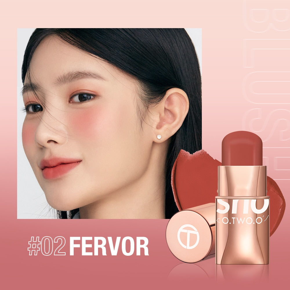 Stick 3-in-1 Lipstick Blush Eyes Cheek and Lip Tint Buildable Waterproof Lightweight Cream Multi Stick Makeup