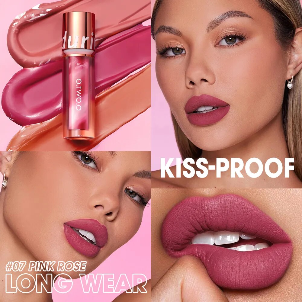 Liquid Lip Stick Matte Long Lasting Makeup Gloss Waterproof Velvet Non-stick 8 Colors Lip Tint
