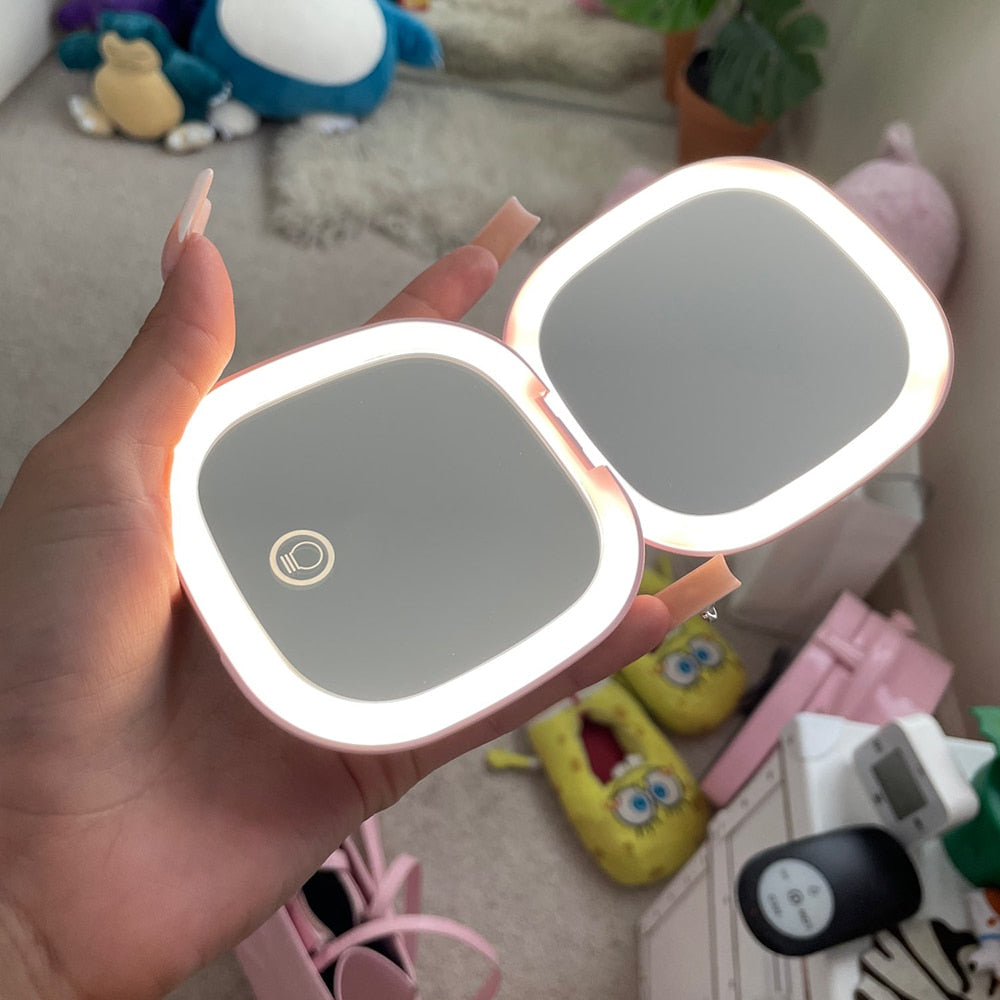 Mini Led Makeup Mirror With Light 5X