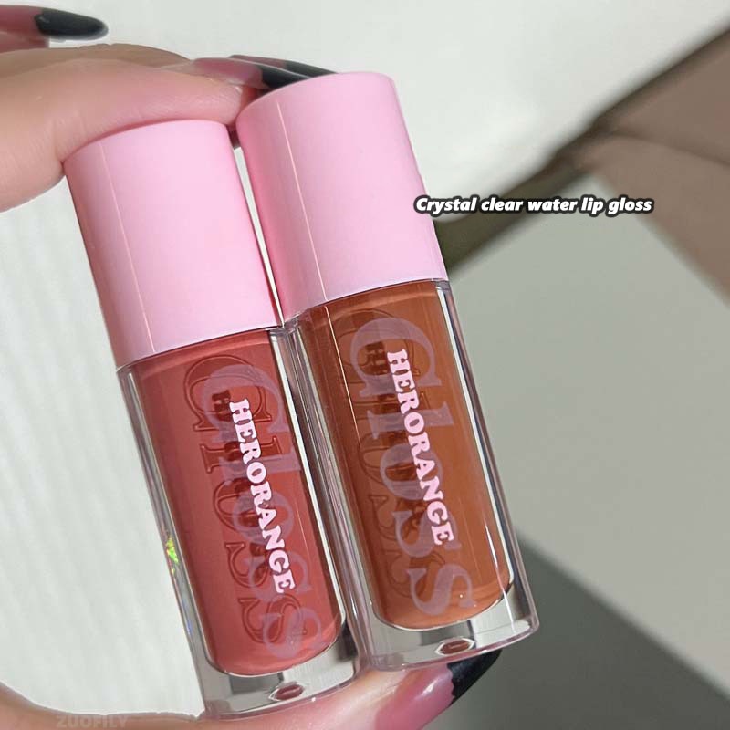 Lip Oil Crystal Moisturizing Liquid Lipstick Clear Lip Gloss Plumping 1pc