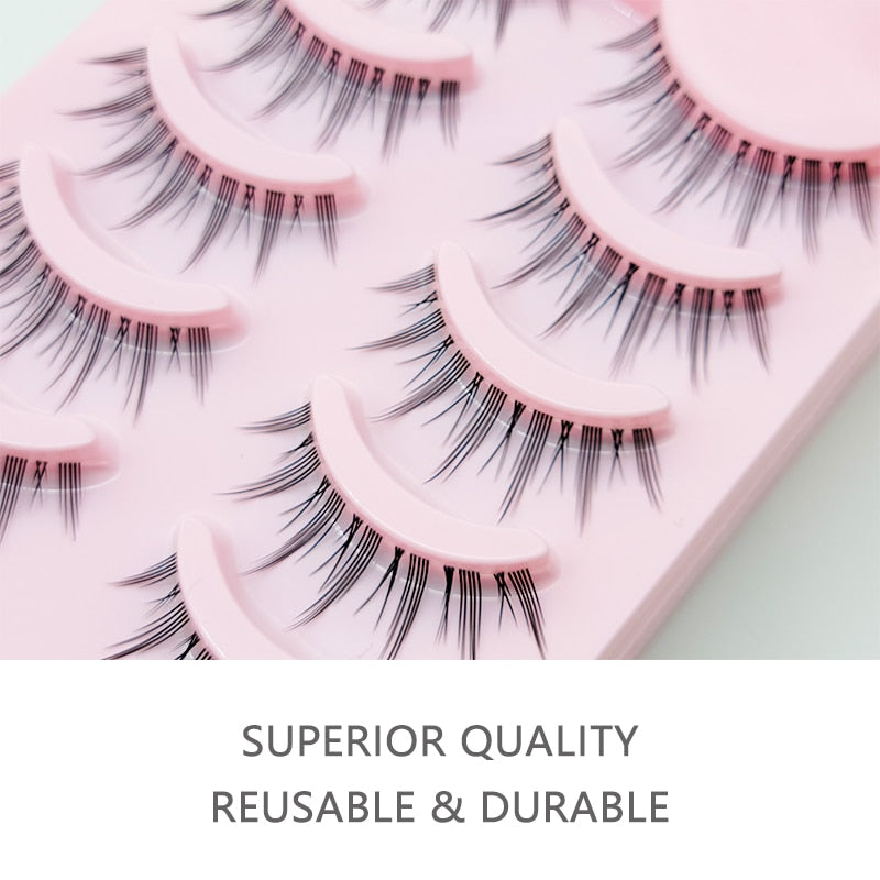 New Manga Lashes Soft Natural Thick Eyelashes Anime-inspired,