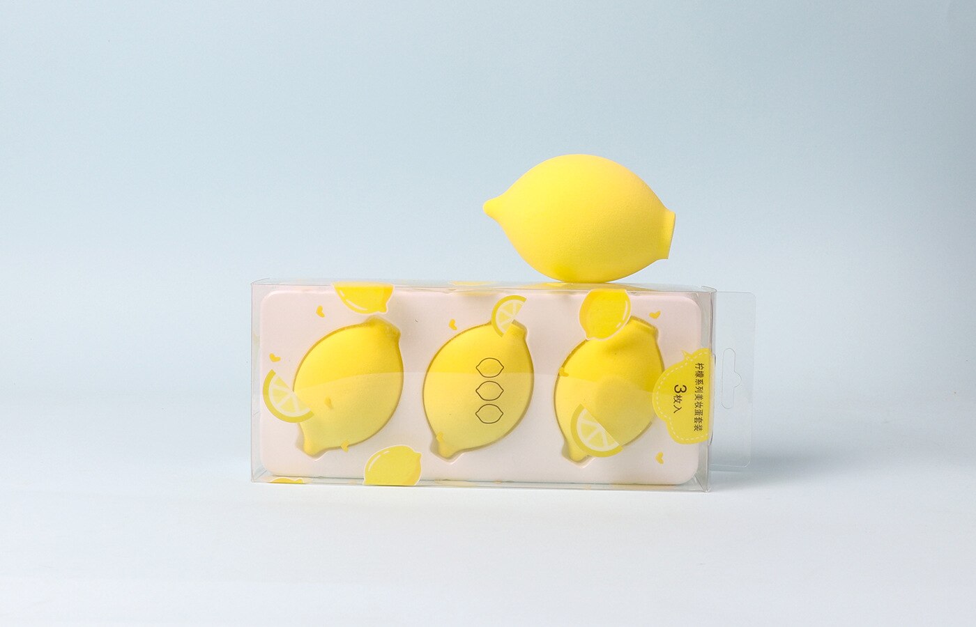 3PCS Fruit Beauty blender makeup sponge