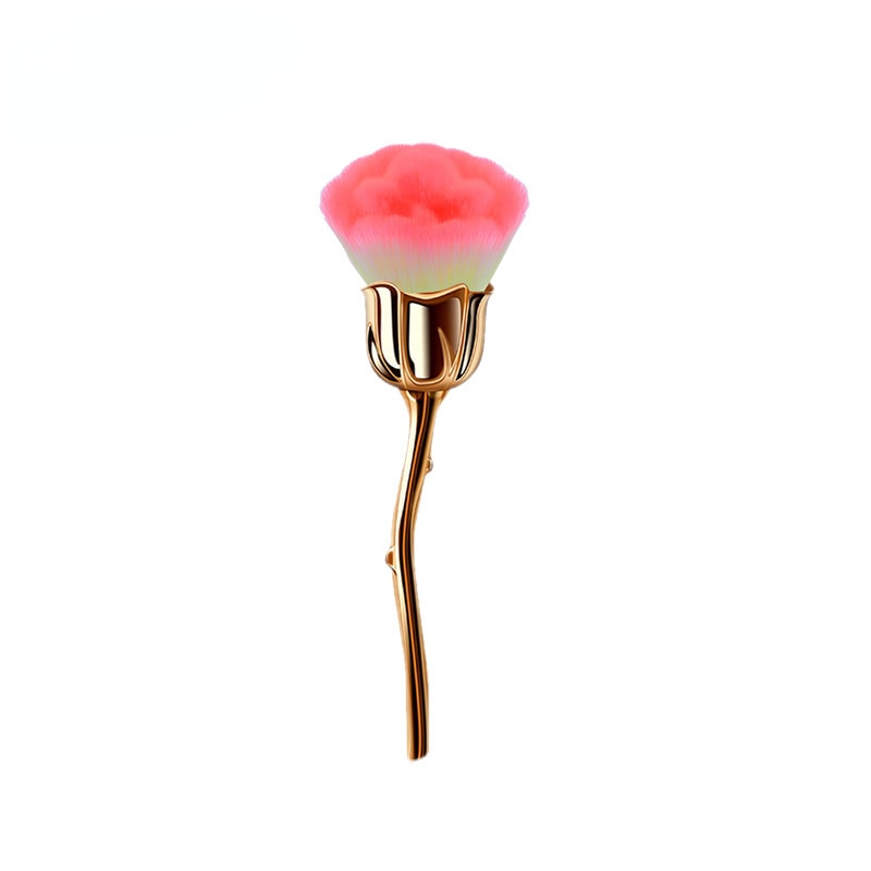 Multifunction Flower Brush For Beginners Can Be Used For Blush and Powder brush to meet different makeup needs