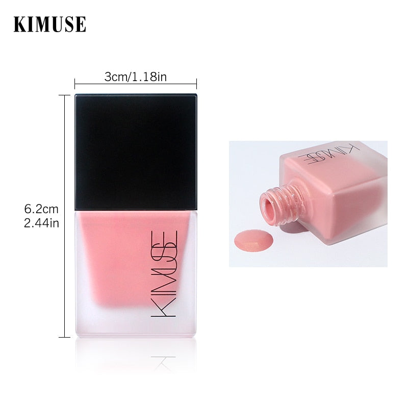 New 4 Colors Liquid Blush Natural Long Lasting Makeup Blusher Creamy Rouge Cheek Makeup