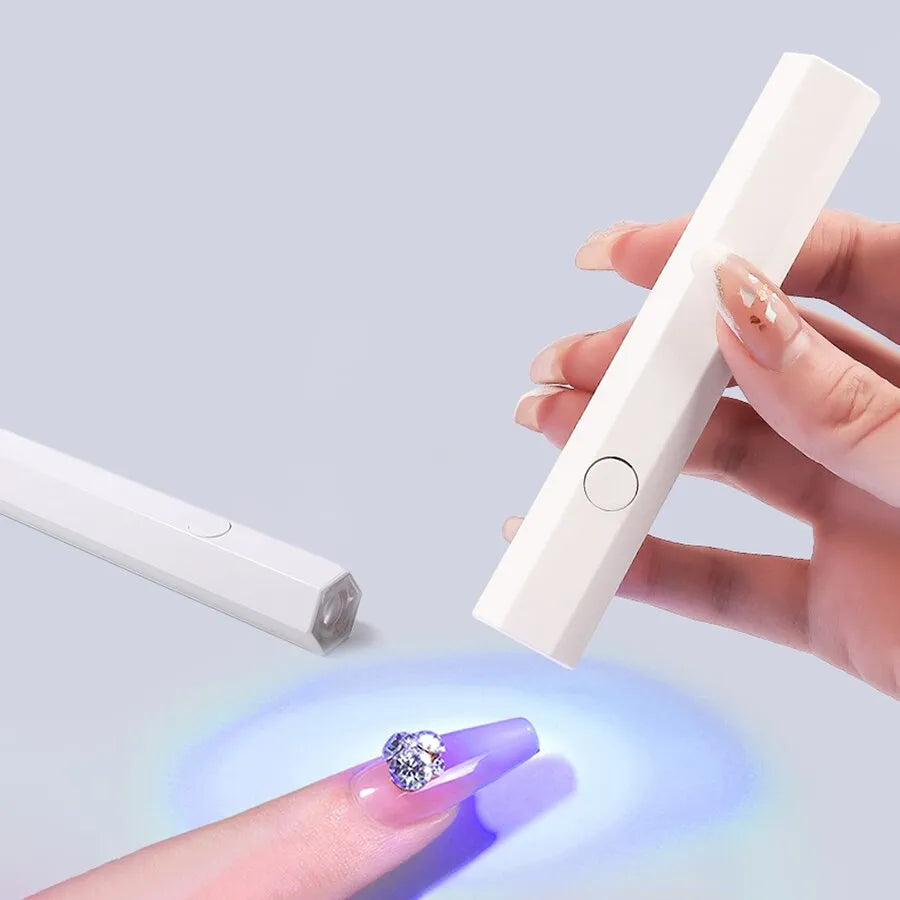 MINI Portable UV LED Nail Lamp Quick Dry USB Nail Dryer Machine Mini home Professional Flashlight Pen