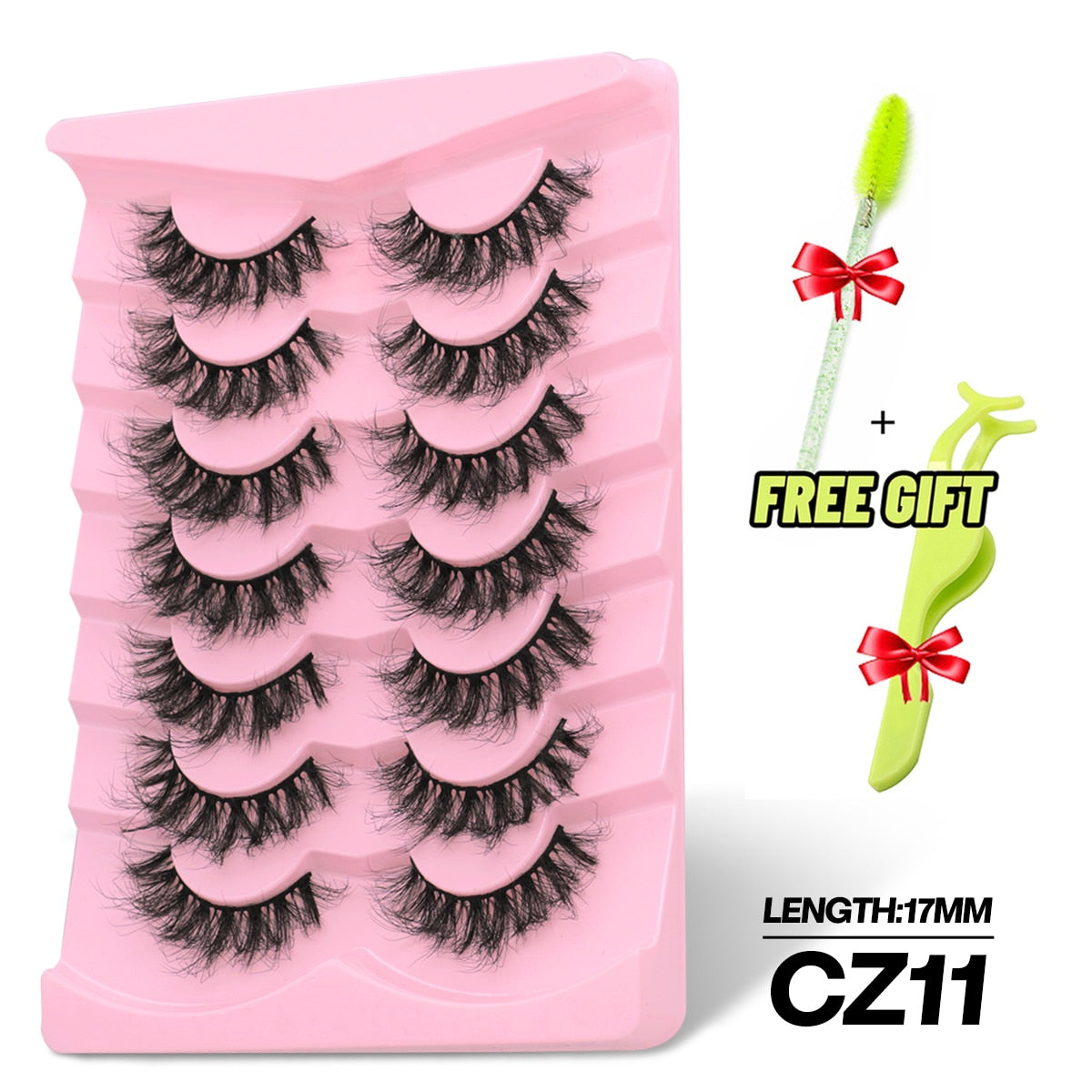 Dramatic Volume lashes Fluffy Lashes 5/7 Pairs Eyelashes Long Lasting Natural Lashes