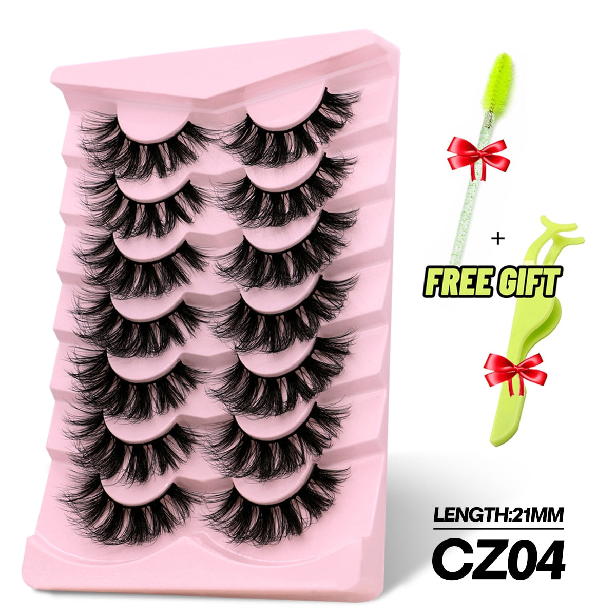 Dramatic Volume lashes Fluffy Lashes 5/7 Pairs Eyelashes Long Lasting Natural Lashes