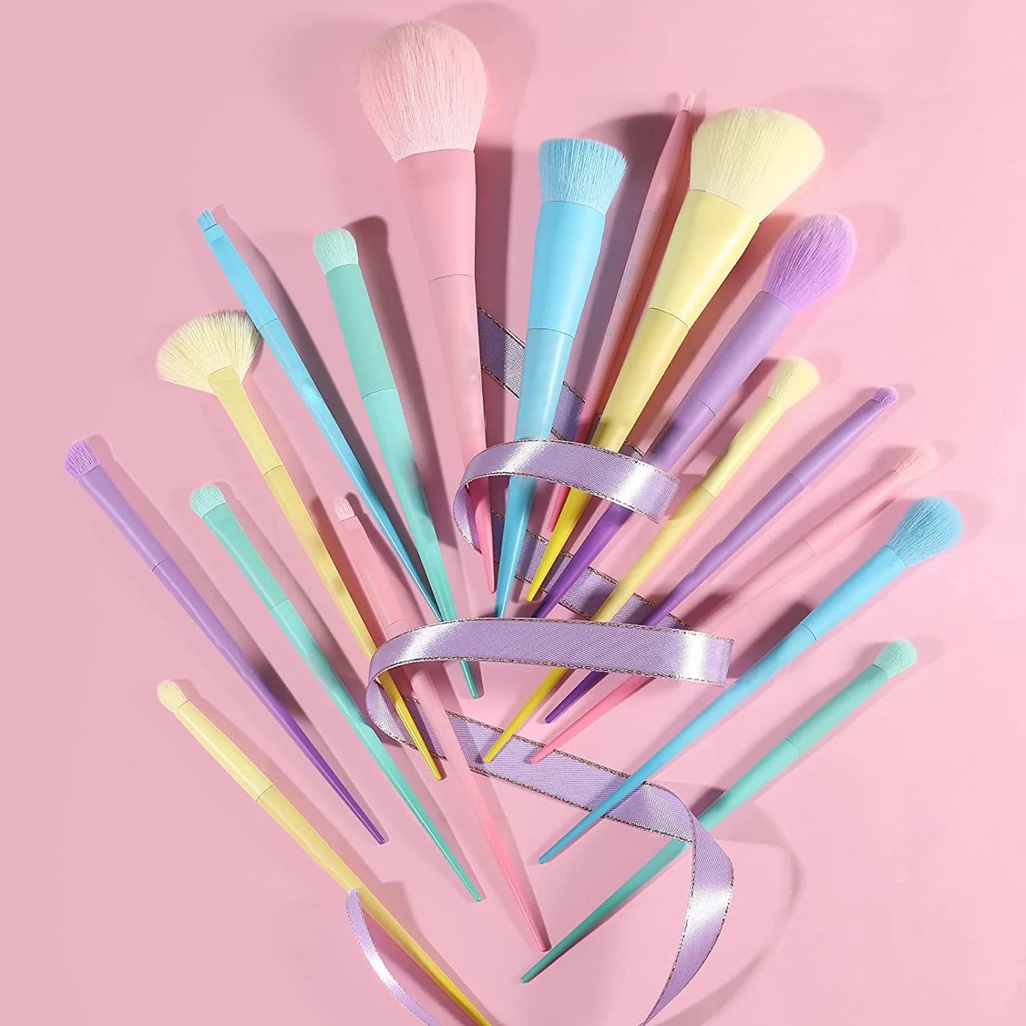 17 Color Multi-Color Makeup Brushes Color Set Brushes Full Set