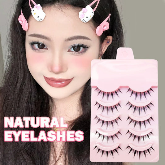 New Manga Lashes Soft Natural Thick Eyelashes Anime-inspired,