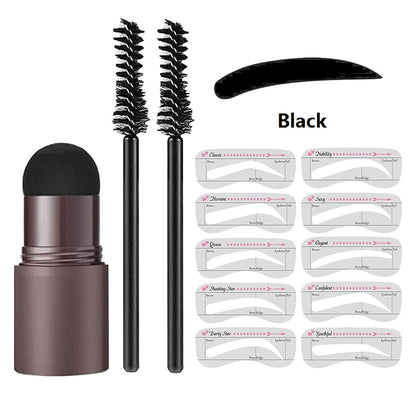 Eyebrow and hair line Stamp 2023 Professional One Step Shaping Set Enhancer Waterproof