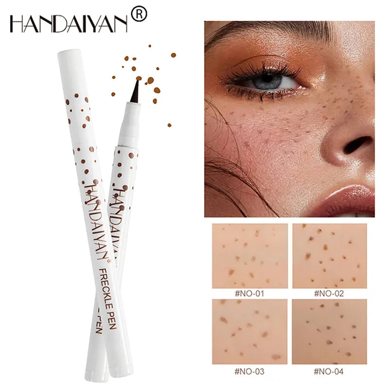 Freckles Pen 1PC Natural Fake Freckles  Waterproof Long Lasting Makeup Pen