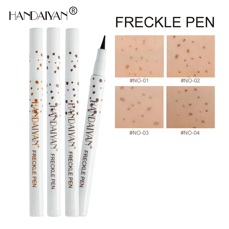 Freckles Pen 1PC Natural Fake Freckles  Waterproof Long Lasting Makeup Pen